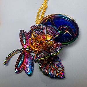 18 inch Gold Plated Charm Necklace